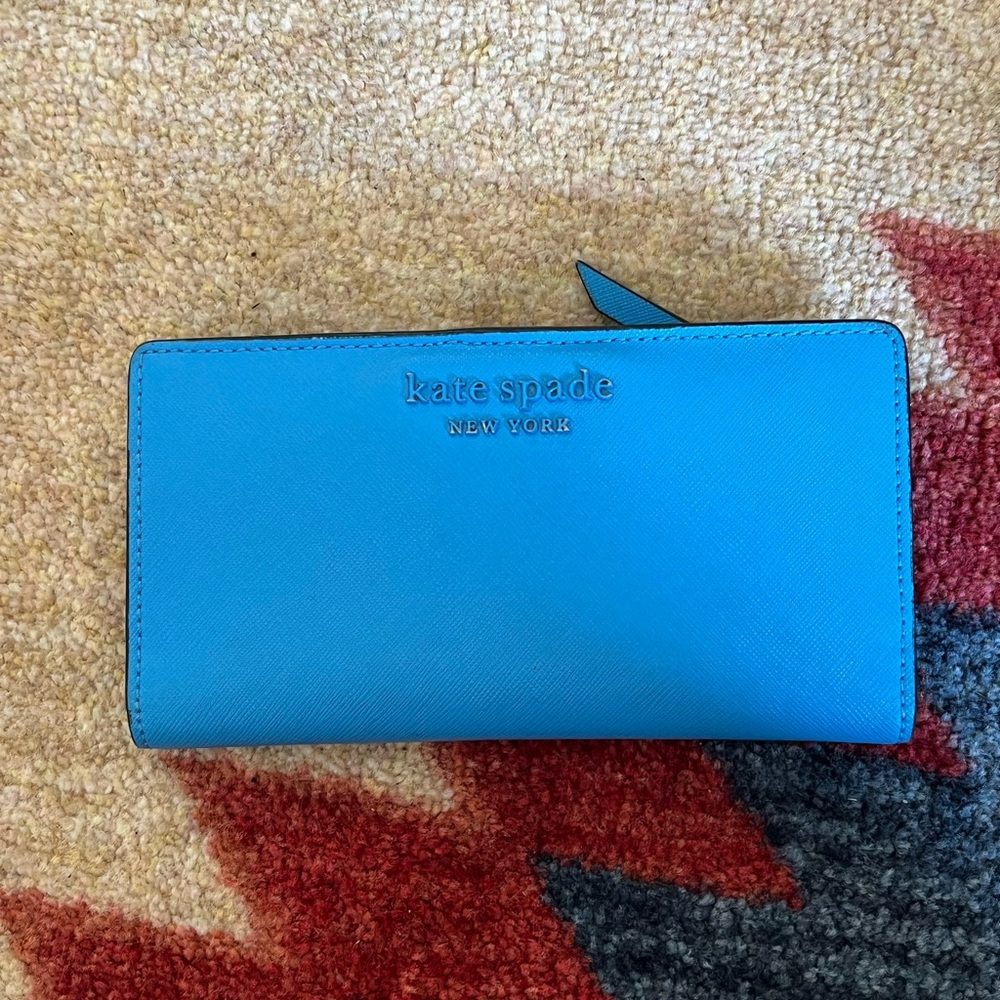 Kate Spade Bright Blue Wallet